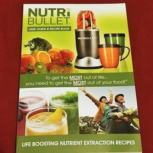 NWOT NutriBullet User Guide, Recipe Book
